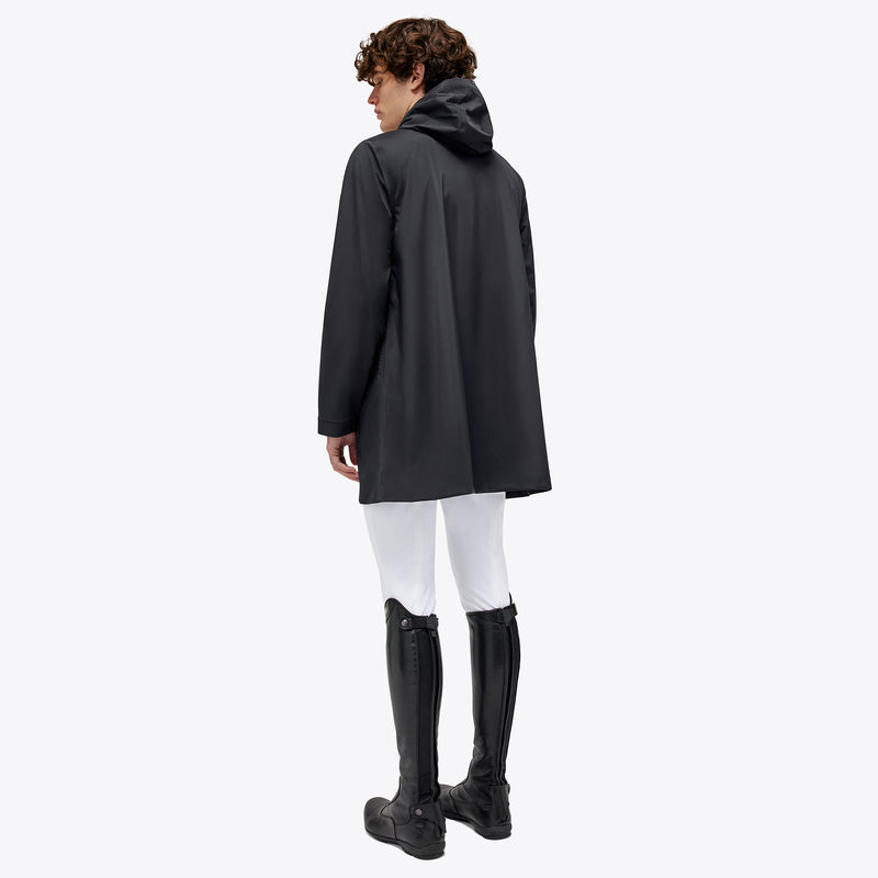 Cavalleria Toscana Men's Rain Parka - Black
