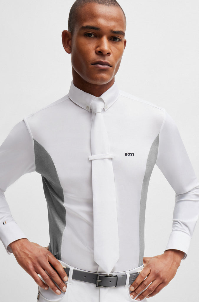 BOSS Equestrian Men's Norman Long Sleeved Competition Shirt