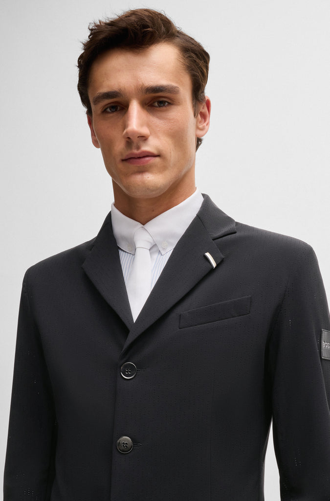 BOSS Equestrian Men's Andrew Mesh Competition Jacket - Black