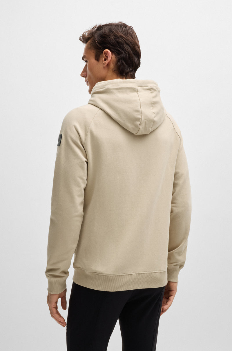 BOSS Equestrian Men's River Zip Hoodie - Sand