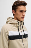 BOSS Equestrian Men's River Zip Hoodie - Sand