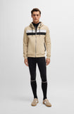 BOSS Equestrian Men's River Zip Hoodie - Sand