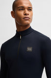 BOSS Equestrian Men's Nolan Training Shirt - Peached Sky Captain Navy