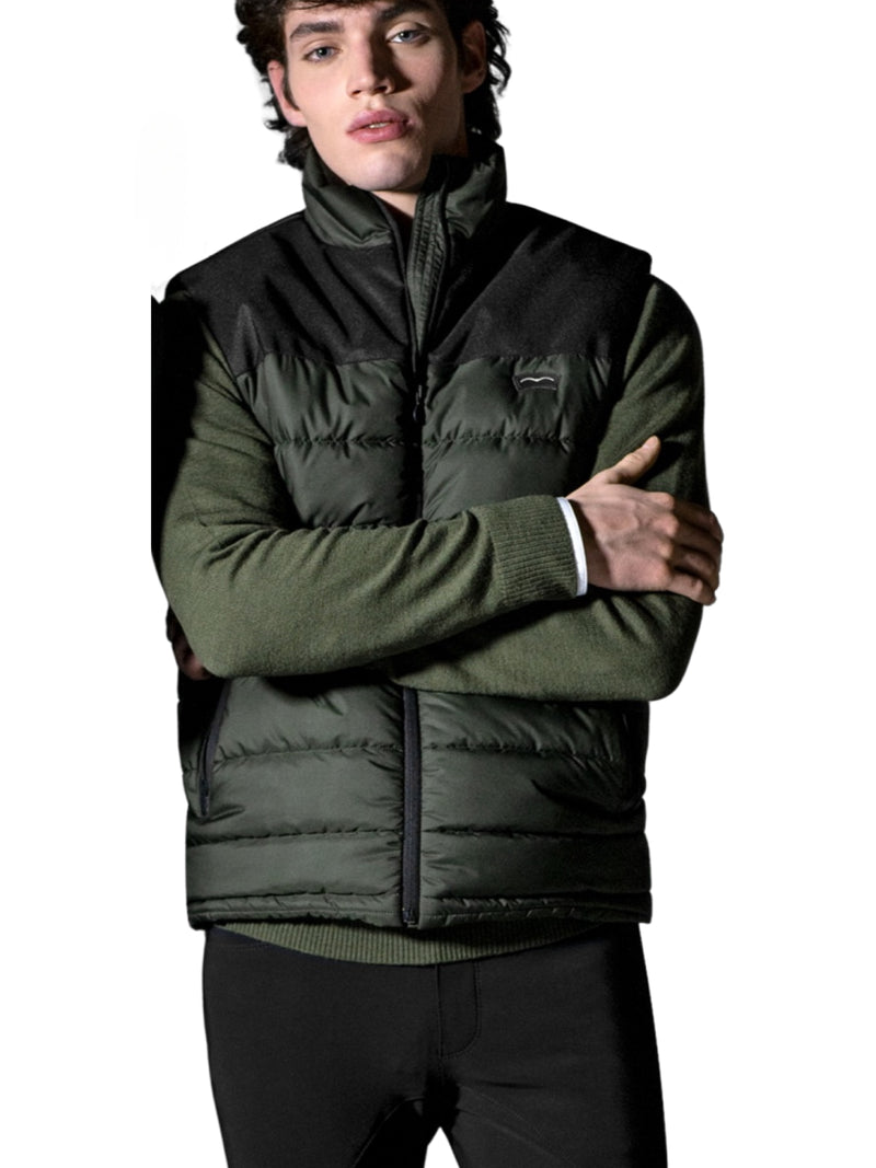 Animo Men's Erwin Padded Vest - Green