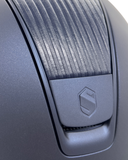 خوذة Samshield 1.0 Dark Line Shadowmatt ذات الجزء العلوي المصنوع من الجلد