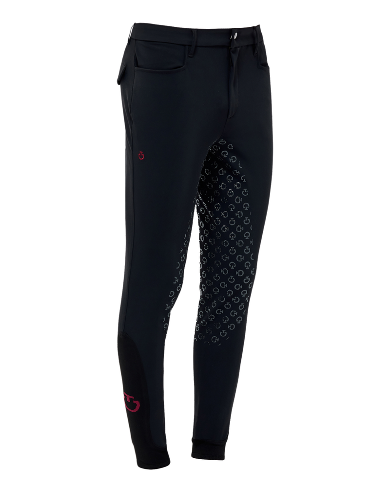 Cavalleria Toscana Men's Full Grip Breeches - Black