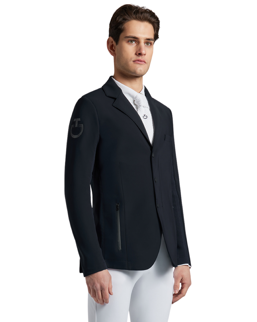 Cavalleria Toscana Men's REVO Light Tech Knit Riding Jacket