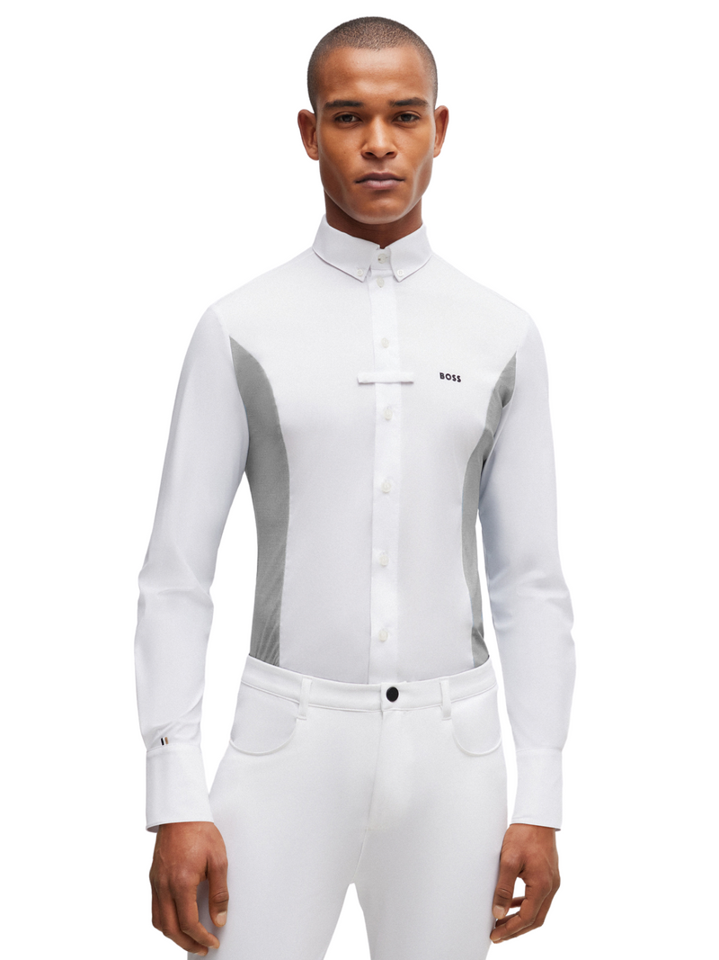 BOSS Equestrian Men's Norman Long Sleeved Competition Shirt