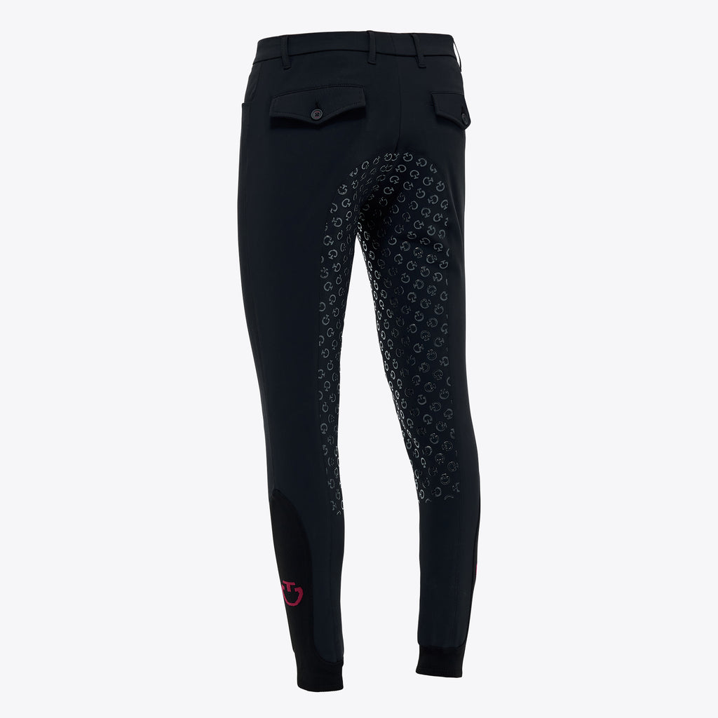 Cavalleria Toscana Men's Full Grip Breeches - Black