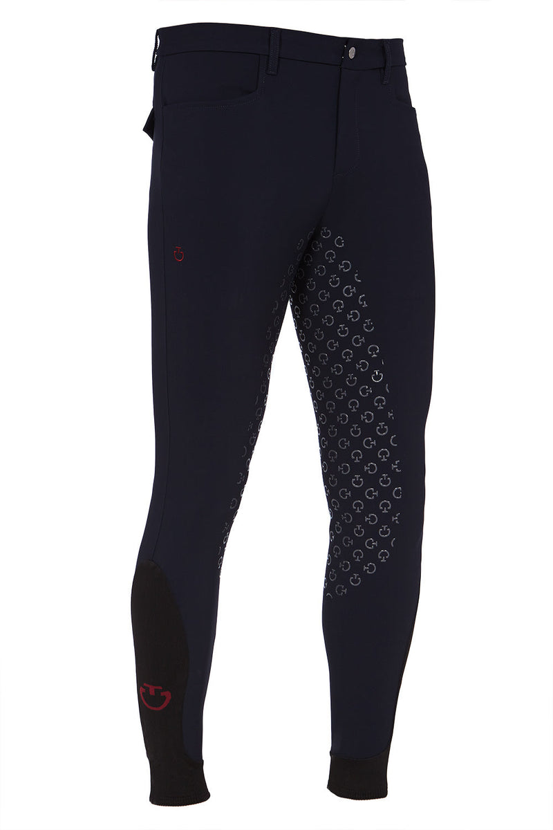 Cavalleria Toscana Men's Full Grip Breeches - Navy