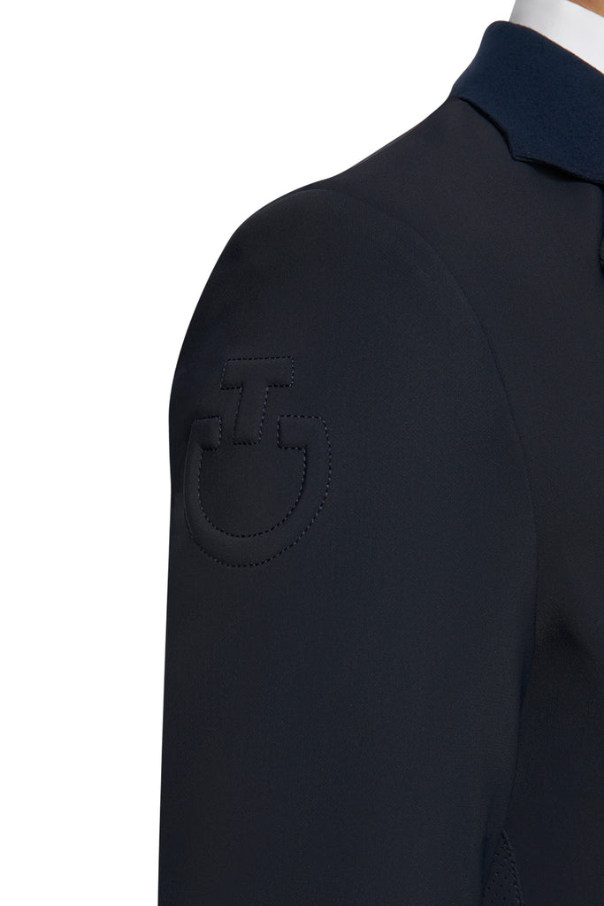Cavalleria Toscana Men's Perforated GP Riding Jacket