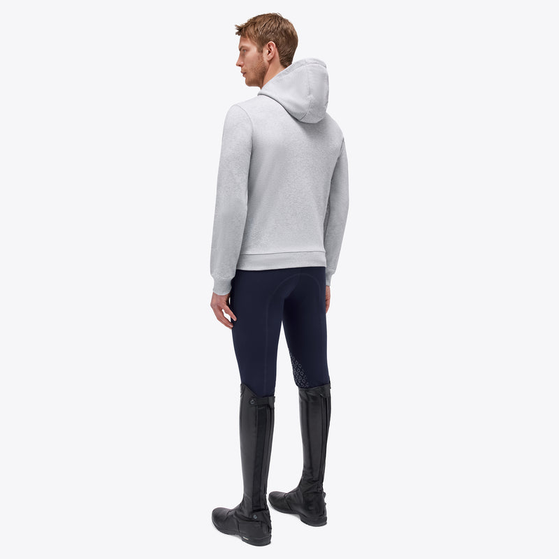 Cavalleria Toscana Men's Zip Hoodie - Grey