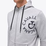 Cavalleria Toscana Men's Zip Hoodie - Grey