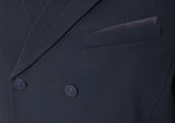 معطف رجالي من Samshield Louis Matt Tailcoat باللون الأزرق الداكن