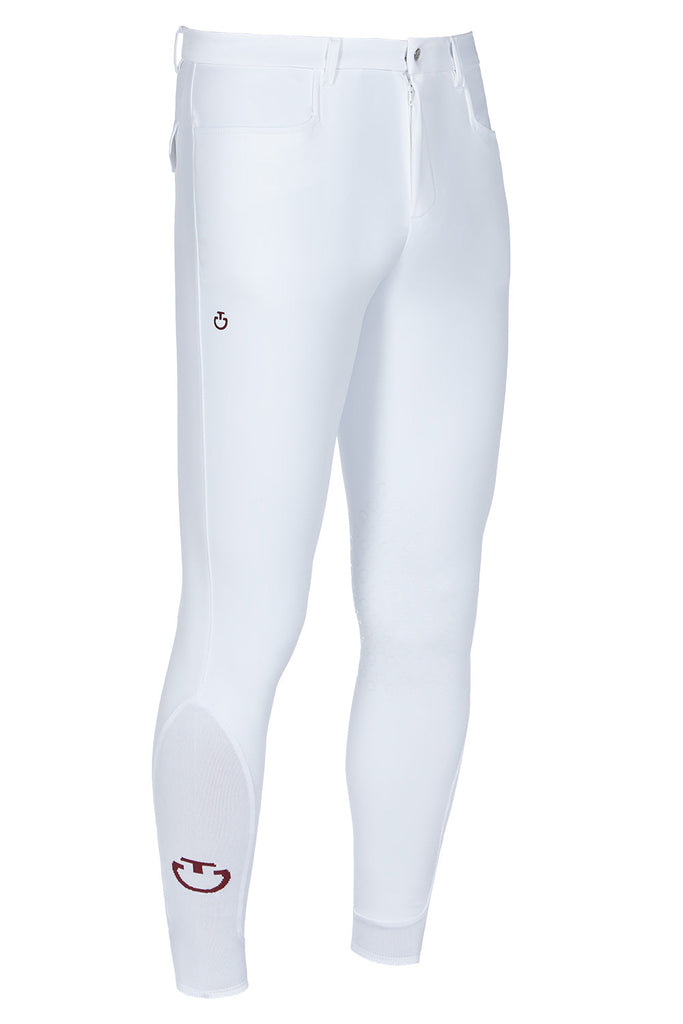 Cavalleria Toscana Men's New Grip System Breeches - White