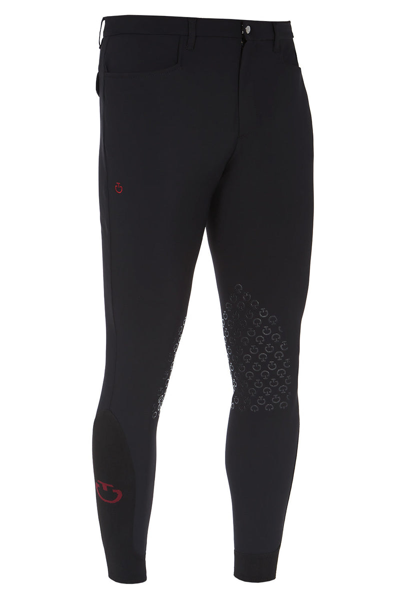 بنطلون رجالي من Cavalleria Toscana New Grip System باللون الأسود