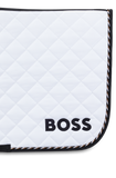 Boss Jumping Saddle Pad White