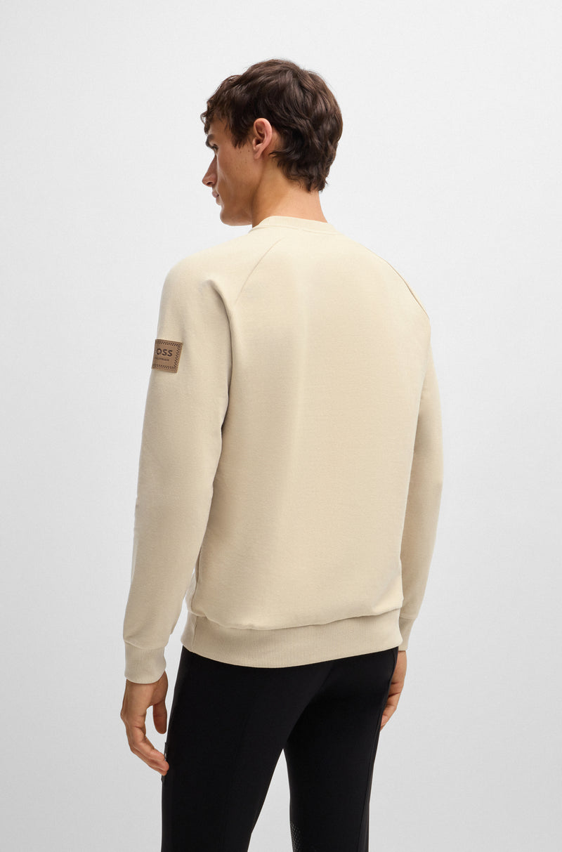 BOSS Equestrian Men's Lewin Sweater - Sand