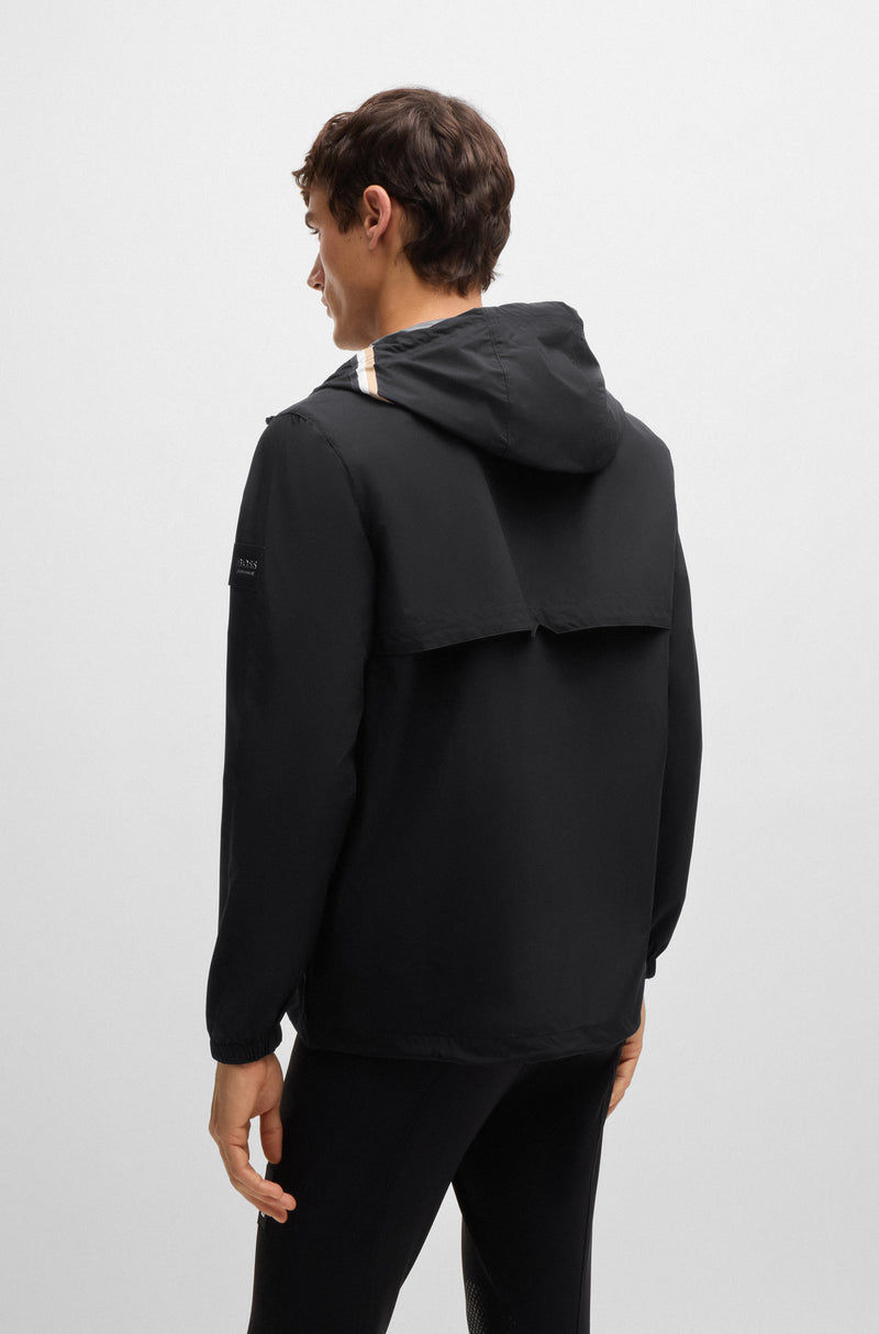 Boss Rex Rain Jacket Black