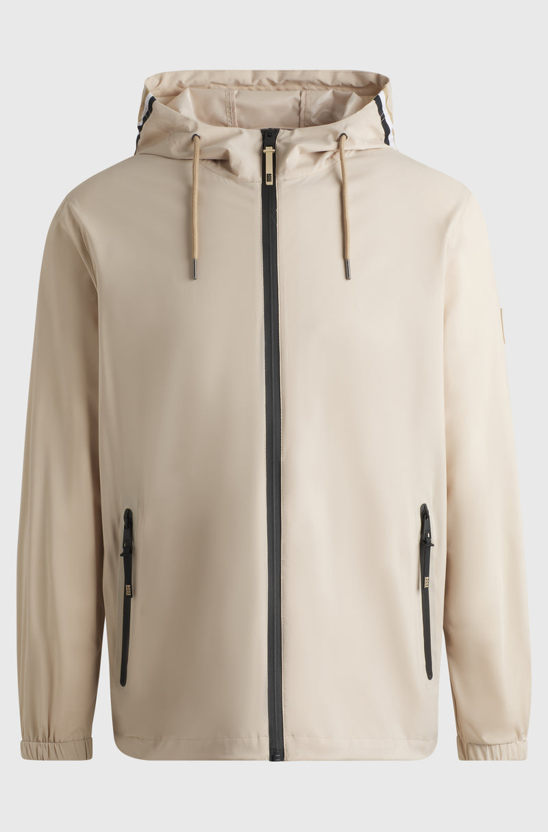 Boss Rex Rain Jacket Sand