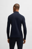 BOSS Equestrian Men's Nolan Training Shirt - Peached Sky Captain Navy