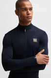 BOSS Equestrian Men's Nolan Training Shirt - Peached Sky Captain Navy