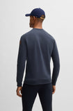BOSS Equestrian Men's Lewin Sweater Sky Captain - Navy