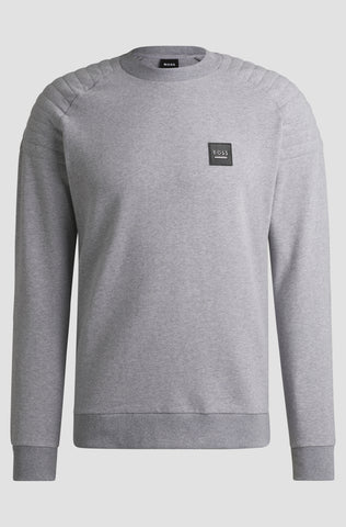 BOSS Equestrian Men's Lex Sweater - Grey Melange