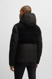 BOSS Equestrian Men's Tomas Cord Puffer Coat - Black