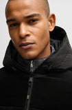 BOSS Equestrian Men's Tomas Cord Puffer Coat - Black