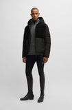 BOSS Equestrian Men's Tomas Cord Puffer Coat - Black