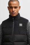 BOSS Equestrian Men's Arthur Cord Puffer Vest - Black