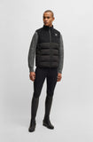 BOSS Equestrian Men's Arthur Cord Puffer Vest - Black