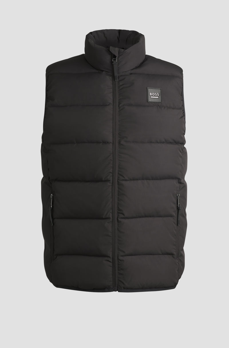BOSS Equestrian Men's Arthur Puffer Vest - Dark Grey
