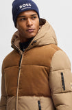 BOSS Equestrian Fisher Beanie in Sky Captain Navy