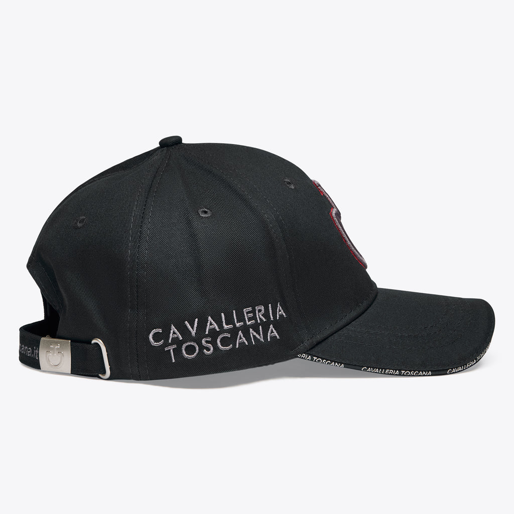 Cavalleria Toscana Embroidered Cap Black