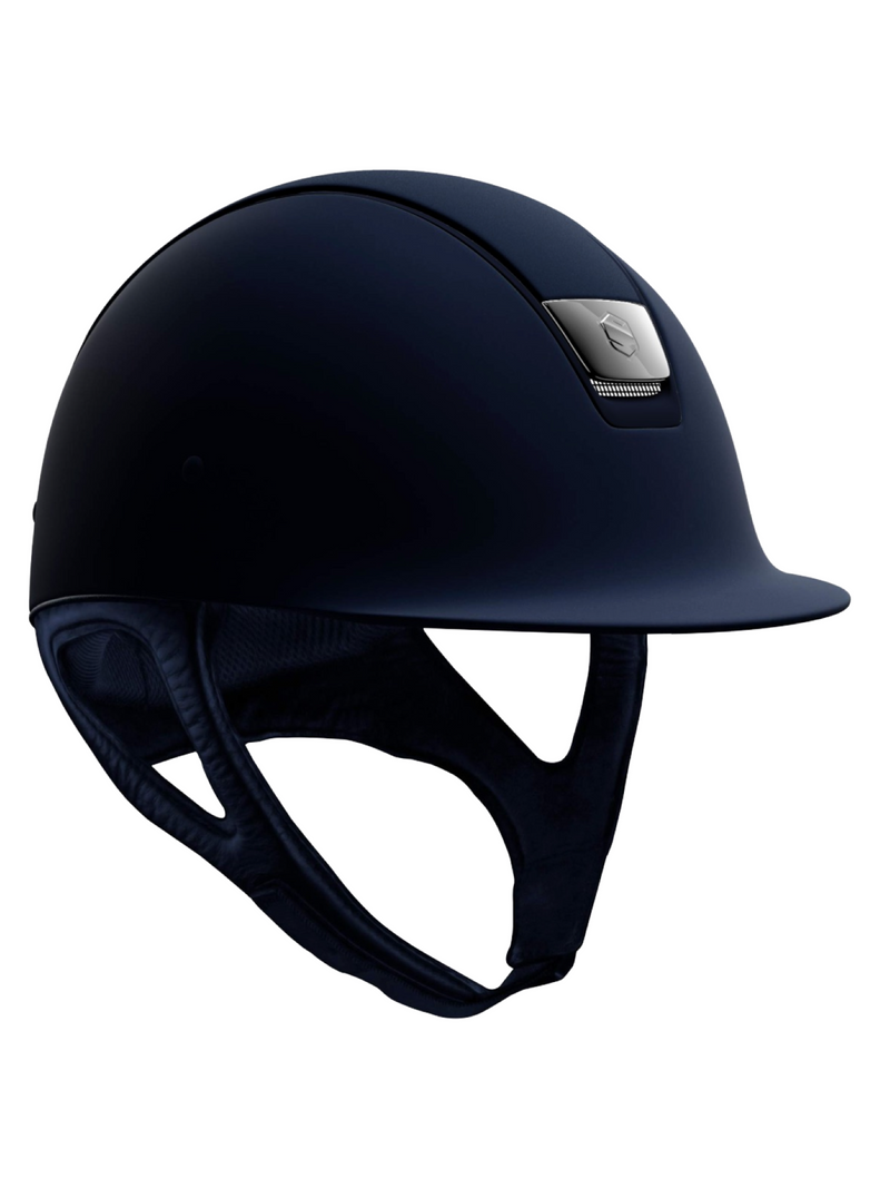 Samshield 1.0 Blue Shadowmatt Helmet - Matte blue trim