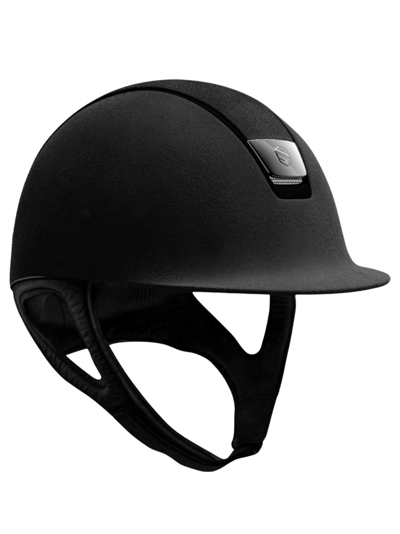 Samshield 1.0 Black Premium Helmet - Alcantara Top