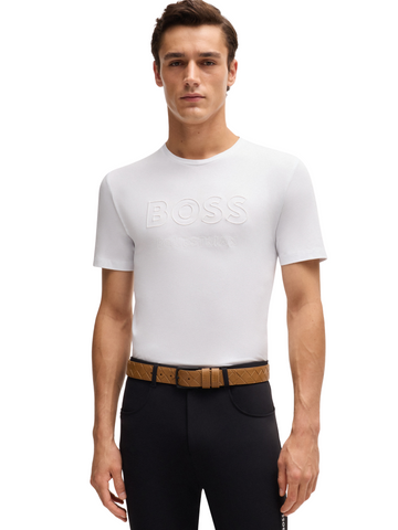 Boss Mens Pierce T-Shirt White