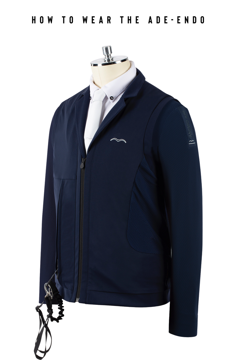 قميص Animo للرجال من نوع أنكارا للمنافسة باللون الأبيض