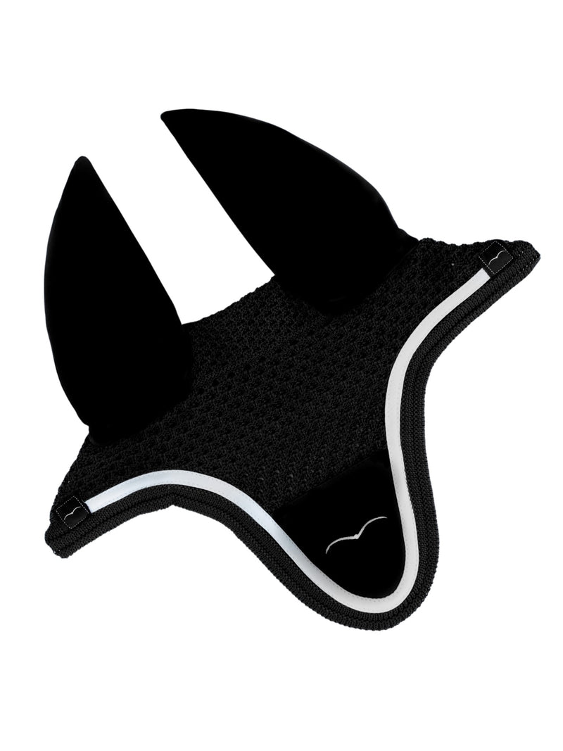 حجاب ذباب كروشيه بدون صوت من كافاليريا توسكانا باللون الأسود