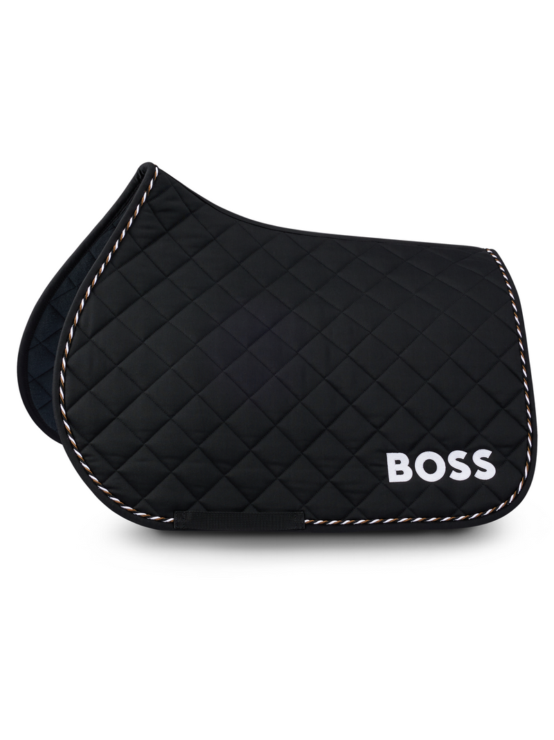 Boss Jumping Saddle Pad Black