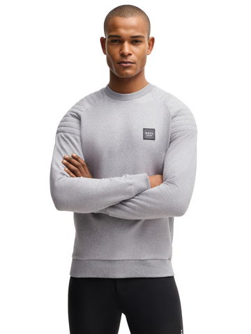 BOSS Equestrian Men's Lex Sweater - Grey Melange