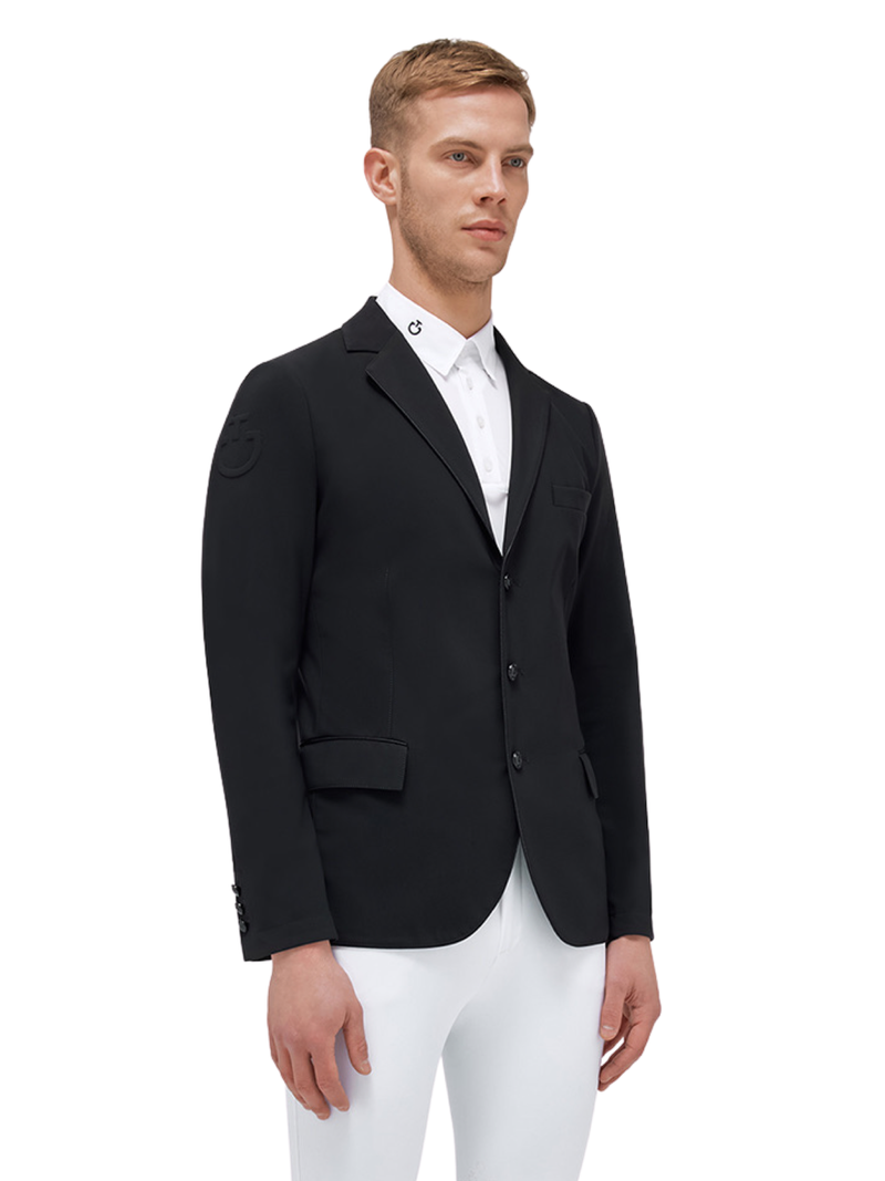 سترة ركوب الخيل خفيفة الوزن للرجال من كافاليريا توسكانا باللون الأسود