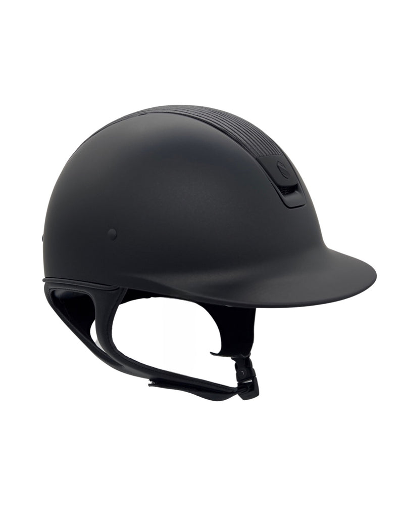 Samshield 1.0 Dark Line Shadowmatt Helmet - Leather Top