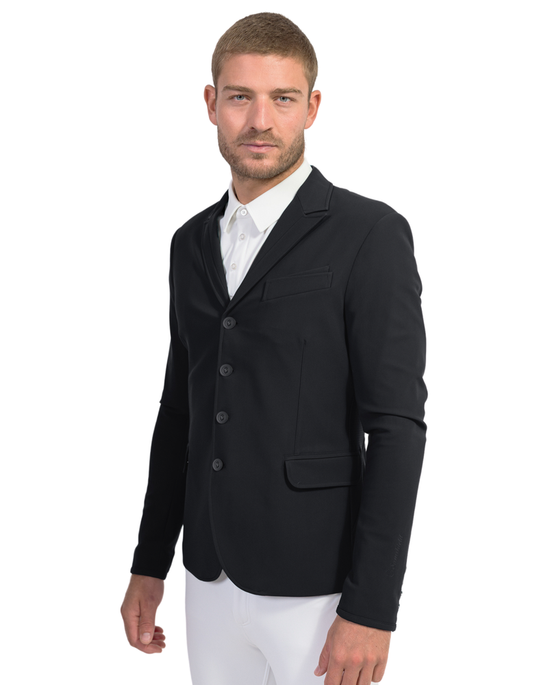 جاكيت لويس مات للرجال من سامشيلد باللون الأسود