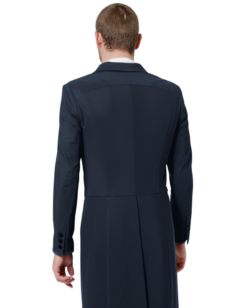 معطف رجالي من Samshield Louis Matt Tailcoat باللون الأزرق الداكن