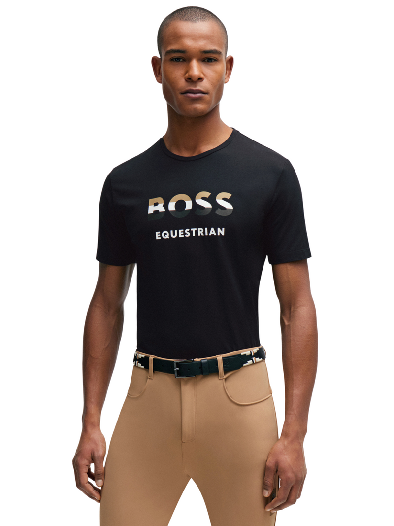 Boss Mens Logo T-Shirt Black