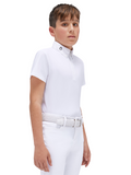 Cavalleria Toscana Boys S/S Competition Polo Shirt