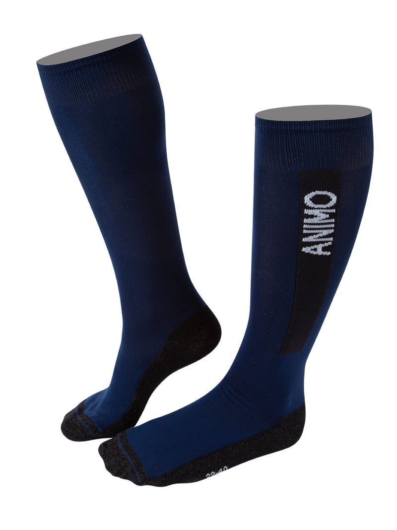Animo Men's Riding Socks - Navy